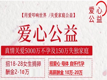 宜春市捐卵助孕生子 爱心志愿者招募